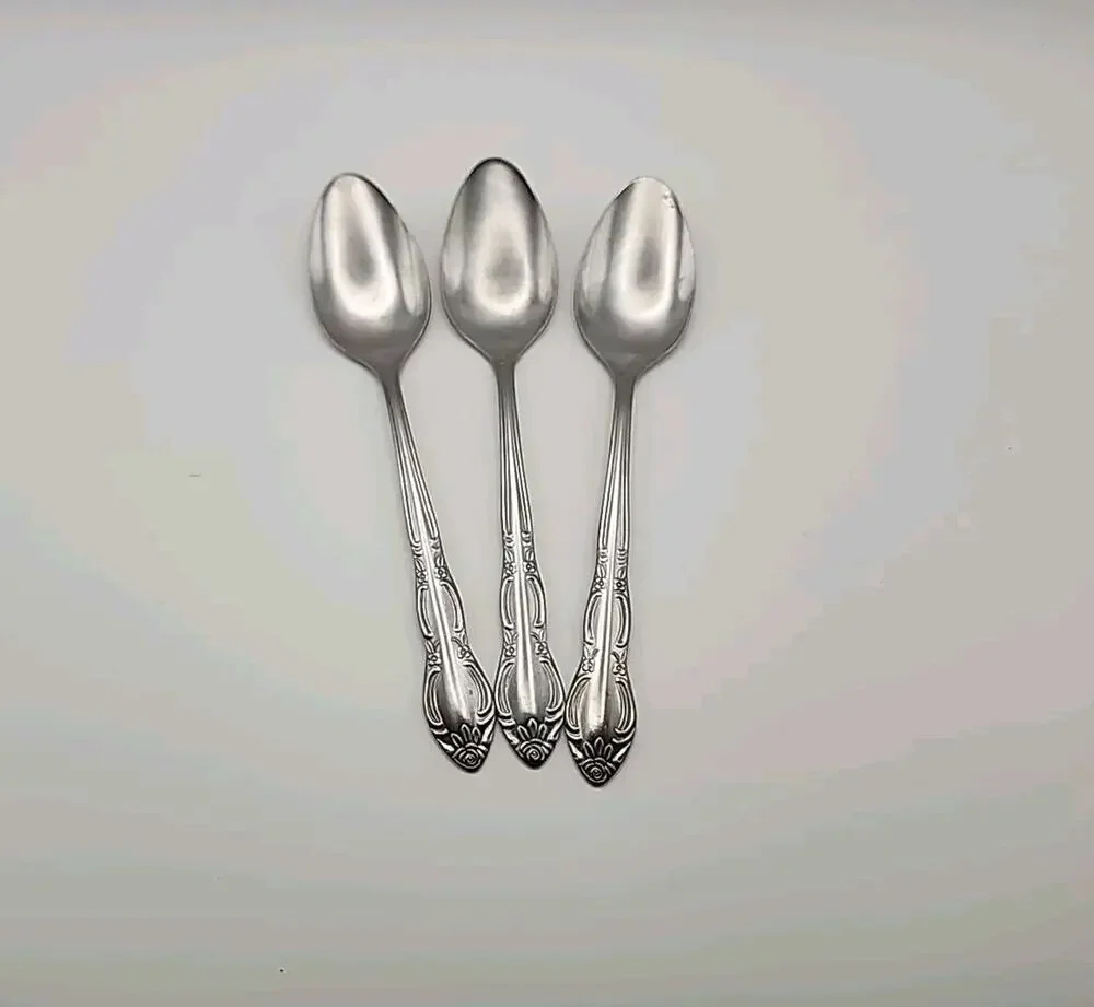 3 Wesley Forge WLF2 Teaspoon Stainless Steel 6 1/4